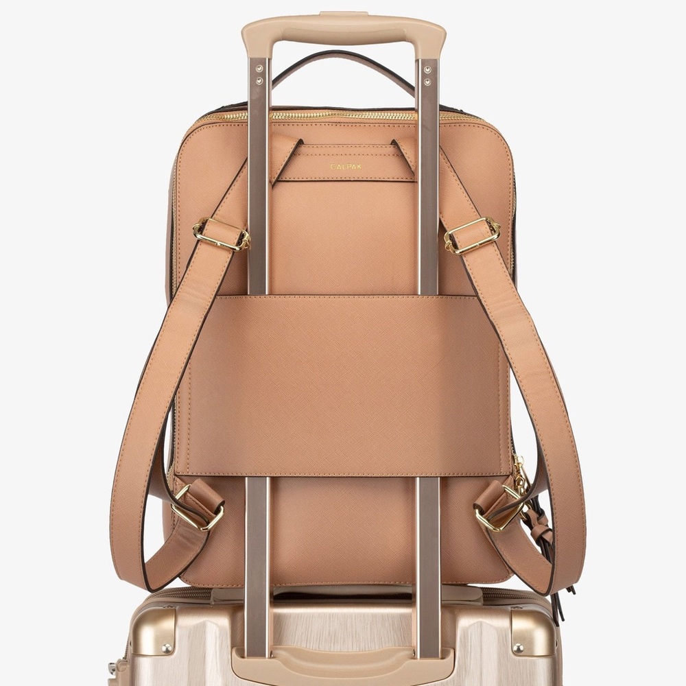 Calpak Travel Backpack in Dusty Pink - Picture 6 of 8